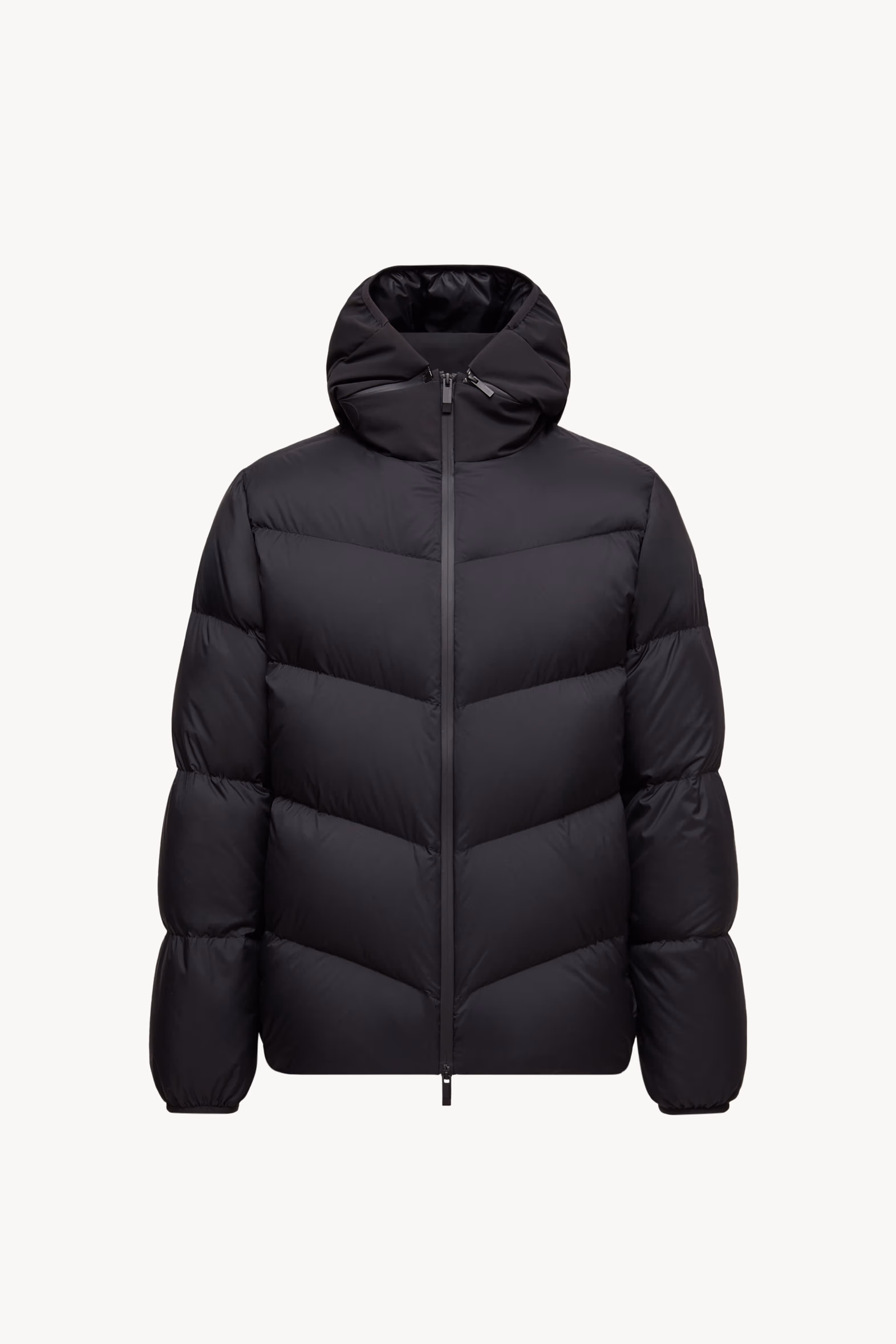 Forez Hooded Short Down Jacket Men Black Moncler 2